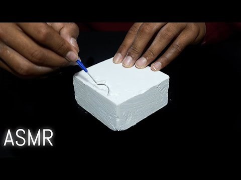 ASMR Satisfying Gym Chalk Crushing, Carving Sounds for Sleep (No Talking)