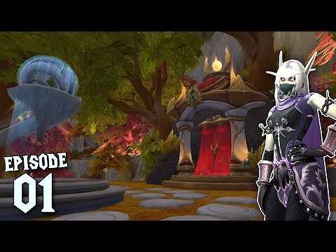 Building a Blood Elf House! WoW Housing - Episode 1