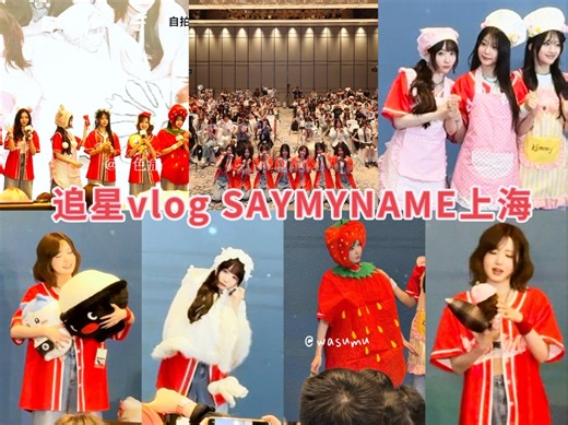 【追星vlog】花200元看萌妹什么体验 SAYMYNAME上海签售 本田仁美初到上海！见到了喜欢5年的她 MEI寺田萌衣也好可爱 25.5.4
