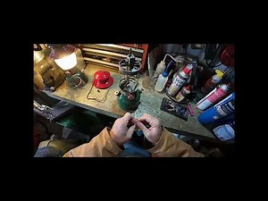 Checking out the coleman 1951 Christmas Lantern