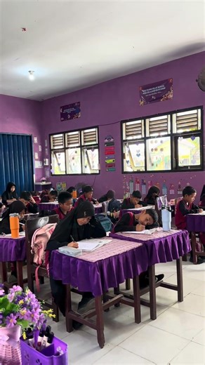 KELAS 3B MODE KALEM💜 #kelas3 #murid #kelasungu #gurusd #pangkalanbun