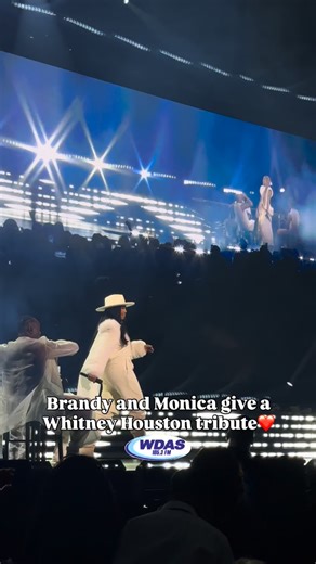12K views · 13K reactions | #Brandy and #Monica give a Whitney Houston tribute at The Boy Is Mine tour in Atlantic City 凉❤️ : @daija.me @iheartradio | WDAS FM Philly | Facebook