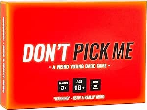 Don't Pick Me - Weird Voting Dare Party Game for Adults - 400 Questions & Challenges