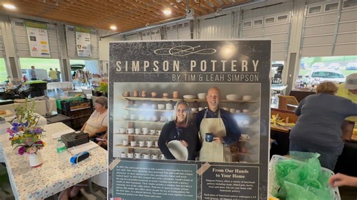 We’re setting up for today’s Landrum Farmers Market in Landrum, South Carolina. | Tim Simpson-Media