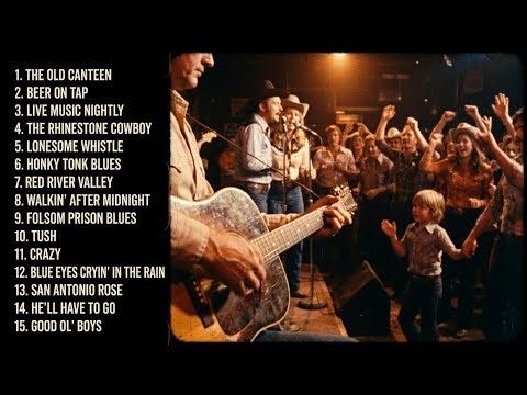 Vintage Country Bar 1970s 🔥 Real Honky Tonk Session (Live) #304