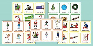 Christmas Topic Colourful Semantics