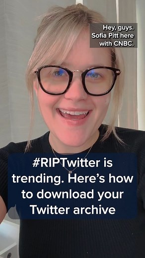 Here’s how to download your Twitter archive. | CNBC