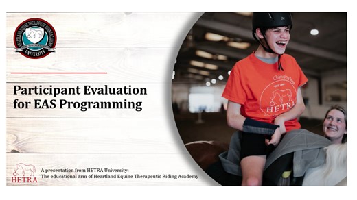 Evaluation of EAS Participants