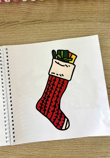 🧦🎅🏻Bringing this Christmas stocking to life! What’s your favorite stocking stuffer?🎁✨ 🎄This coloring page is from our Christmas Cheer Coloring Book!🎨 😍Ready for your next coloring book? Search “Culture Color Co.” on Amazon or download and start coloring instantly with our printable pages! All links in bio✨ #stocking #stockings #stockingstuffer #stockingstuffers #christmasstockings #christmas #christmascoloring #christmascoloringbook #christmasmood #christmasvibe #cozychristmas #holidays #
