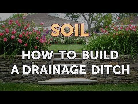 How to Build a Drainage Ditch