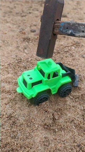 Rc mini green jcb smart toy testing