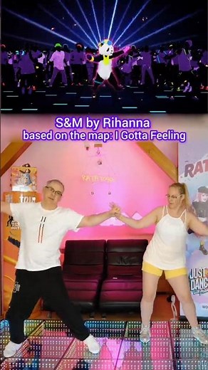 S & M by Rihanna based on the Just Dance map: I Gotta Feeling