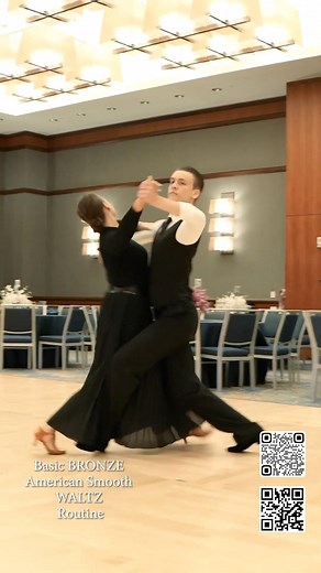 Bronze American Smooth Waltz Routine 💃🏼🕺🏼 | 80's Memory Energy