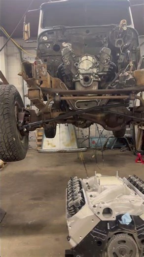 351w / 392 stroker almost ready!