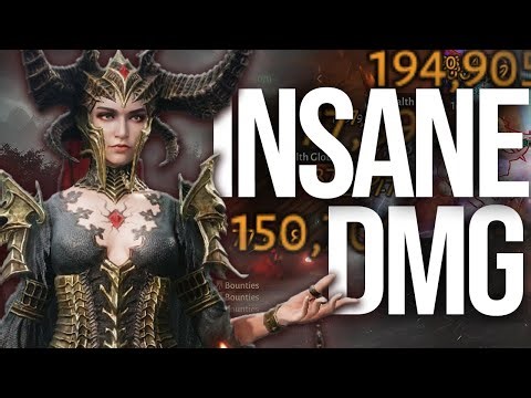 WIZARD IS INSANE! Dungeon & Raid Build with CRAZY BURST DMG! | Diablo Immortal