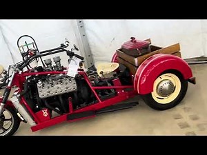 Ford Flathead on a Trike! Hot Rod Rat Rod Ford V8 Motorcycle Build | #HotRod #Ford #Motorcycle