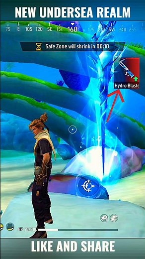 New Undersea Realm After OB53 Update FF Max || #shorts #ffmax #ff #new #undersea #after #ob53