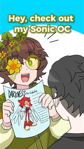 Every Sonic OC be like… #art #animation #shorts #sonicthehedgehog