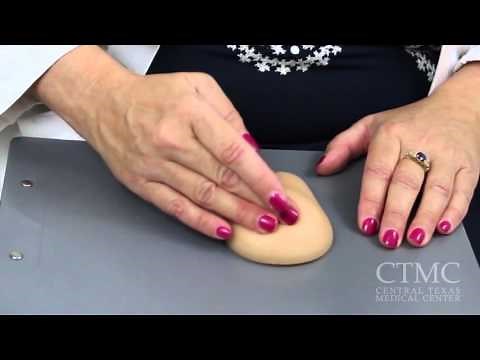 Self-exam is the key to detecting breast cancer early