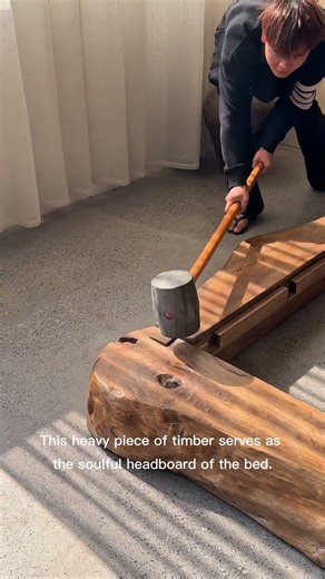 Handcrafted Luxury: Building a Live-Edge Solid Wood Bed