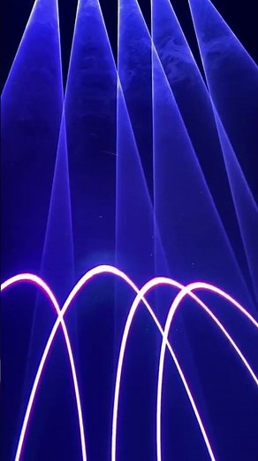 YUER™️ NEW Full Color 6W RGB Animation Laser Stage Light Laser Analog Modulation 30kpps scanner