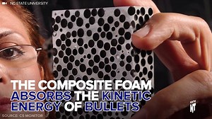 This foam can stop bullets– and it could someday save lives on the road, in medicine, and in space. | AOL