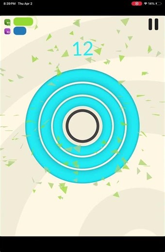 Pop the circle score 15