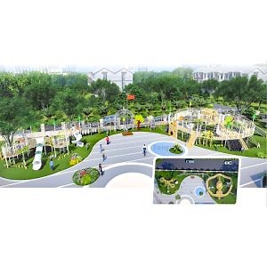 [Hot Item] Giant Playground Childrens Amusement Park Outdoor Play Center