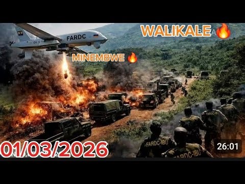 🔥 01/03/26 MINEMBWE : WAZA VS TWIRWANEHO BOMBARDEMENT, WALIKALE EN FLAMMES, FARDC VS M23 ÇA CHAUFFE