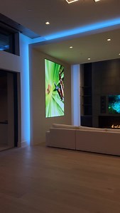 Outdoor LED wall concert in a backyard Check the link in my bio for a full tour of this house! 👉 @justvideowalls Give us a follow @justvideowalls and @mit_usa for more The morning after we shot this the neighbors were asking if we had a concert / live band at our house 😆 Audio is from two @coastal_source speakers. TWO! Not twenty… 🤯 original recording NOT a music track. Shot on iPhone. These things get LOUD but the audio quality stays great even at high DB. So this is part of the experience o