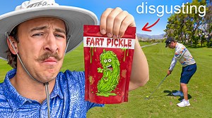 The Pointer Brothers pulled up to Tahquitz Creek Golf Resort in Palm Springs, California for one of the most unhinged challenges we have ever done. We are running a 3-man scramble, but there is a catch… every time we fail to make a birdie, we each have to eat a big pickle. Pars feel like heartbreak. Missed greens hit harder than the sun. And after a few holes, the pickles start stacking up fast. One minute we are sweating birdie putts… the next we are sweating pickle juice. Expect chaos clutch a