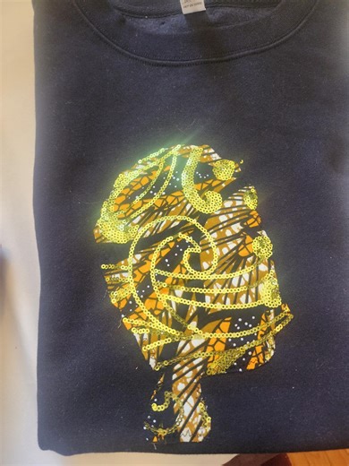 Liiliigiirl Sequin Sweatshirt, Boho Festival Pullover - Etsy