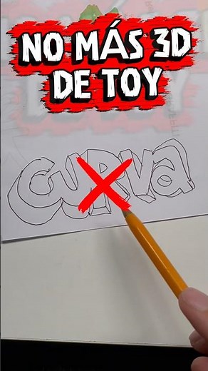 How to draw 3D curves correctly in your graffiti