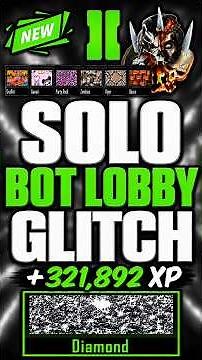 *SOLO*✅NEW BO2 XP BOT LOBBY GLITCH! UNLIMITED XP, CAMOS PS4/PS5! BO2 GLITCHES 2026 SOLO XP #bo2 #cod