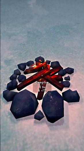 HOW TO: Start a FIRE in TLD | The Long Dark Beginner Tips (2025) #Shorts