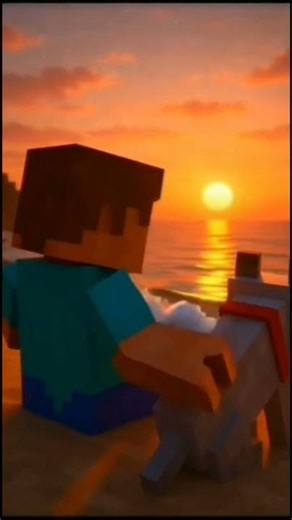 Стив . ИИ Трек звук - AudioCutter_C418 Key Minecraft #minecraft #animation