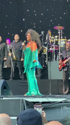 Diana Ross Live at Cardiff Castle 2022: Baby Love Performance