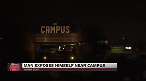 Man exposes himself to woman working out inside of her home