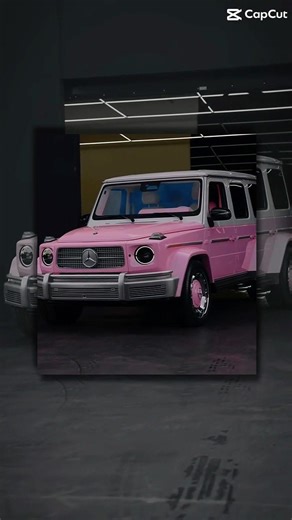 Insane Pink Retro Mercedes G63 Custom Interior & Exterior! 🎀💎 #GClass #GWagon #MercedesG63