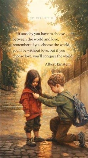 How to Conquer the World, by Albert Einstein 💔 #alberteinstein #lovequotes
