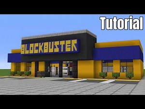 How to Build a Blockbuster Video Store In Minecraft