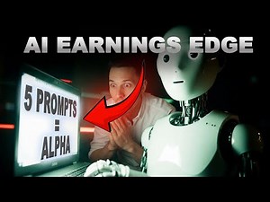 Turn Any Earnings Call Into Alpha — 5 AI Prompts Wall Street Isn’t Using (Yet)