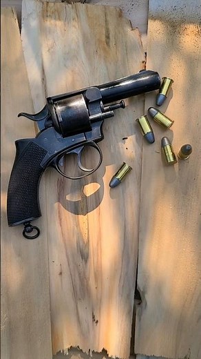 150 Year Old Revolver Blows Up! (kinda) #shorts #gun #broken