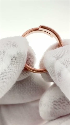 5.5mm Matte Copper Bypass Ring