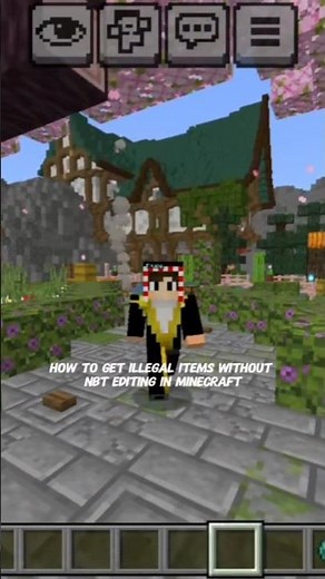 How to get Illegal Items without NBT Editing in Minecraft Bedrock edition