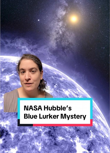 Why is there a mysterious big blue star in a nearby star cluster? NASA’s Hubble Space Telescope recently discovered a blue lurker where it typically wouldn’t be found. Scientists believe it formed when two stars merged to form a red supergiant, which began to dump excess material onto a nearby star, transforming it into a giant, hot blue star! #Astronomy #Stars #Space #HubbleTelescope #WomenInSTEM