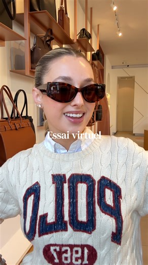 L’équipe a testé l’essayage virtuel de nos lunettes de soleil. Envie de l’essayer aussi ? 🕶️ Rendez-vous sur notre site. | Lambert