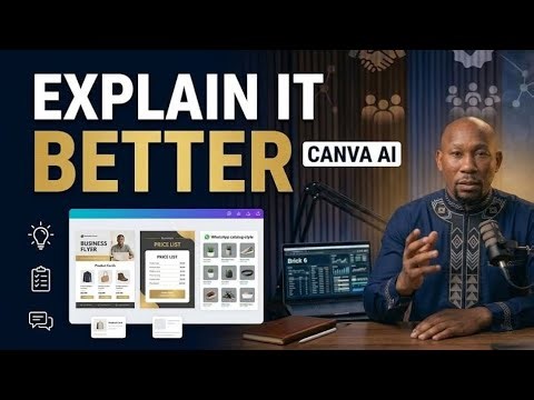 How to Use Canva AI to Explain Your Business in Africa