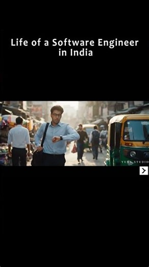 Day in the life of a Software engineer in India #india #softwareengineer #work