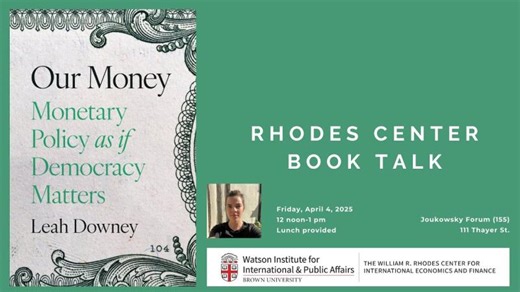 Our Money: Monetary Policy as if Democracy Matters | Princeton University Press